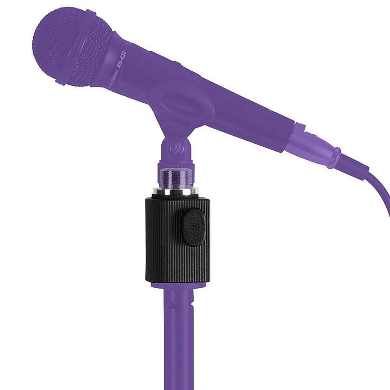 OnStage On-Stage QK-10B Professional Quik-Release Microphone Adapter, Black - Image 4